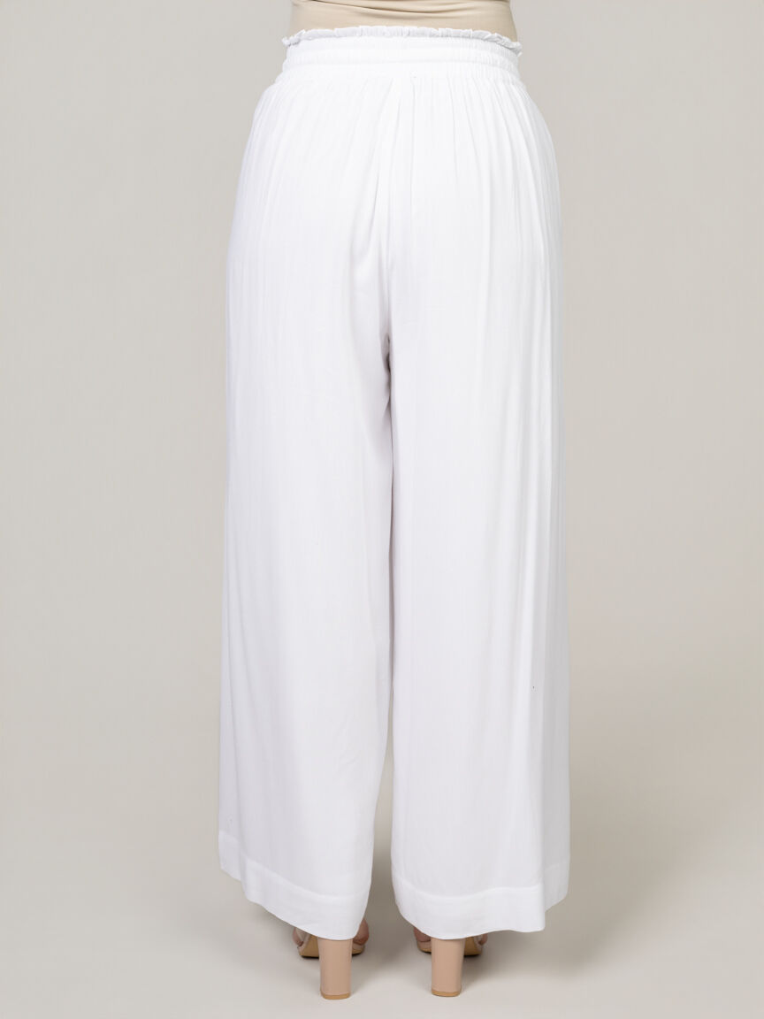 Flowy Wide Leg Pants with Pockets